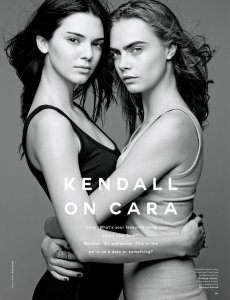 Cara Delevingne & Kendall Jenner in Love Magazine 02.jpg