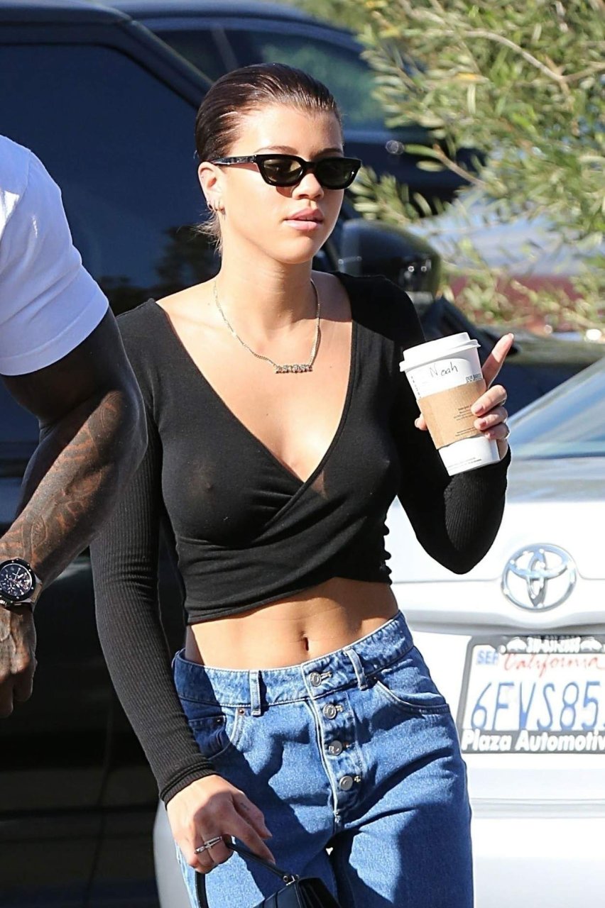 Sofia Richie Braless 13 New Photos Thefappening