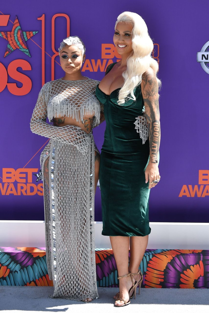 Blac Chyna Attends The Bet Awards In Los Angeles 06 24 2018 Celebztoday