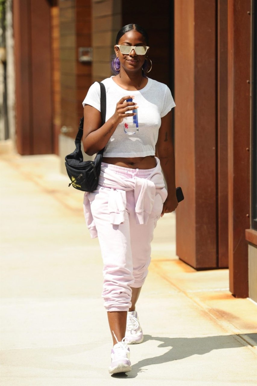 Justine Skye Braless 9 Photos Thefappening