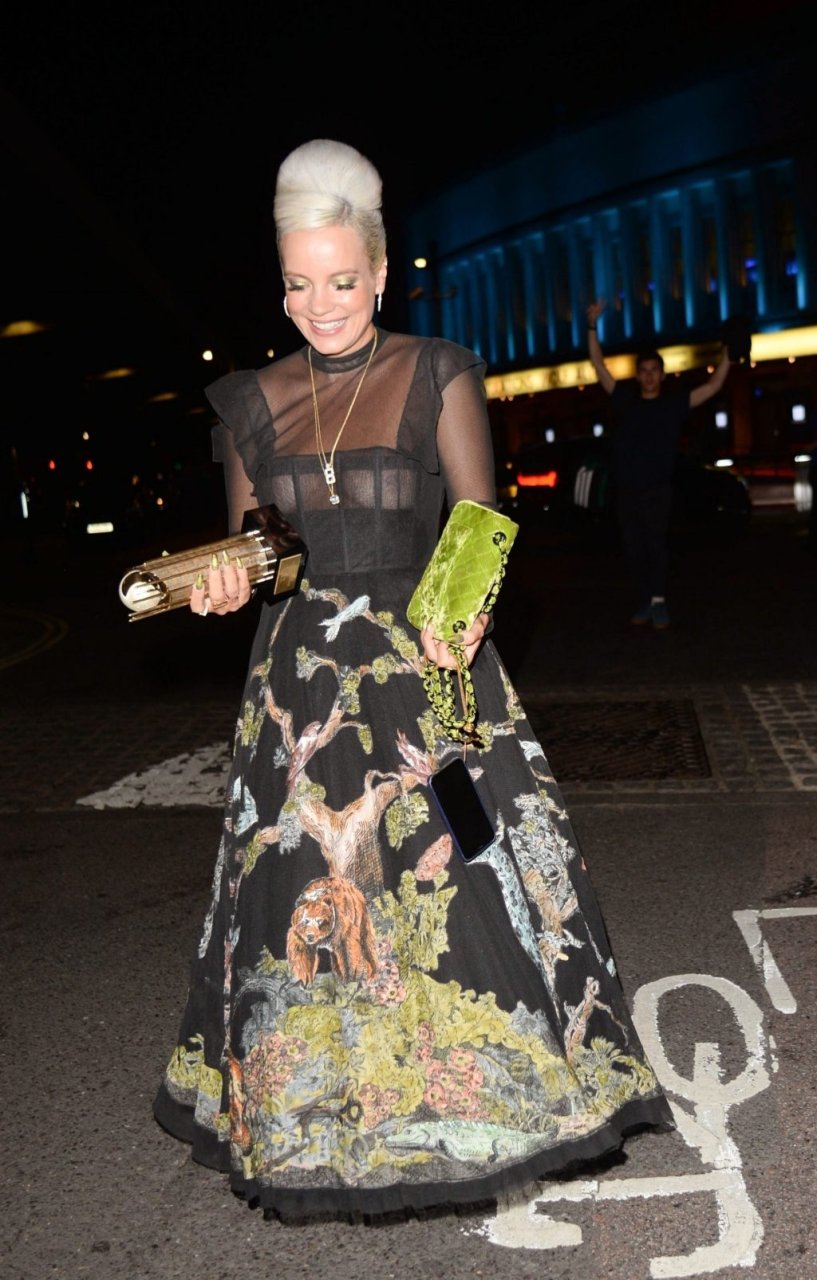 Lily Allen See Through (28 Photos) | #TheFappening