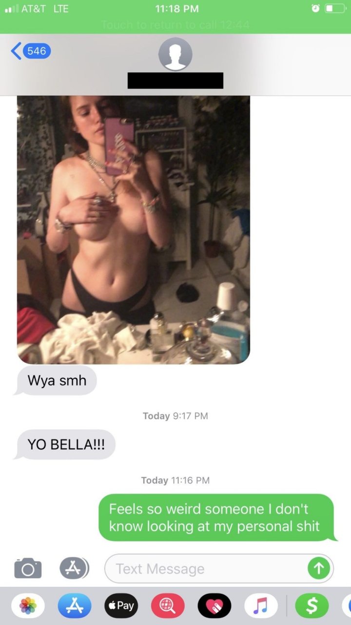 Bella thorne leaked photos