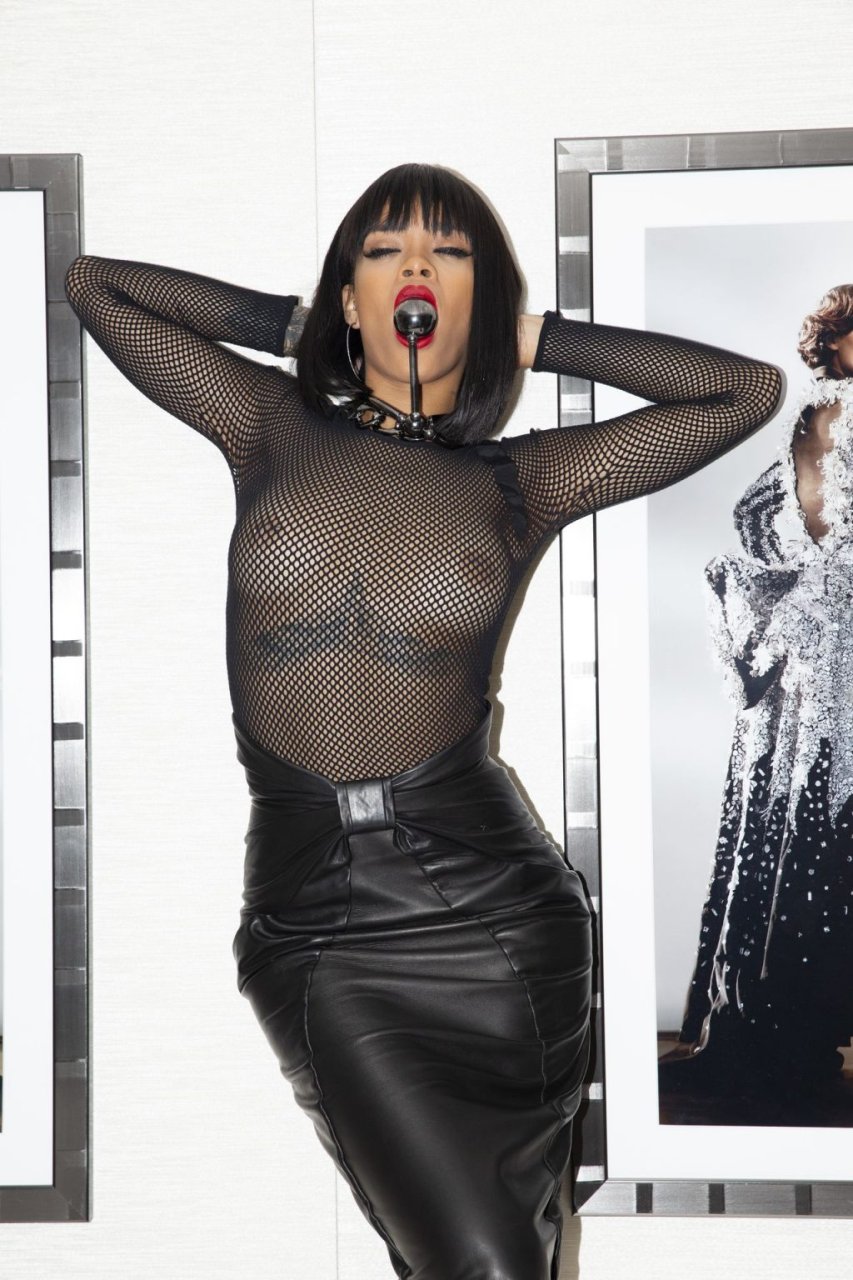 Rihanna See Through Lingerie Photoshoot Set Leaked