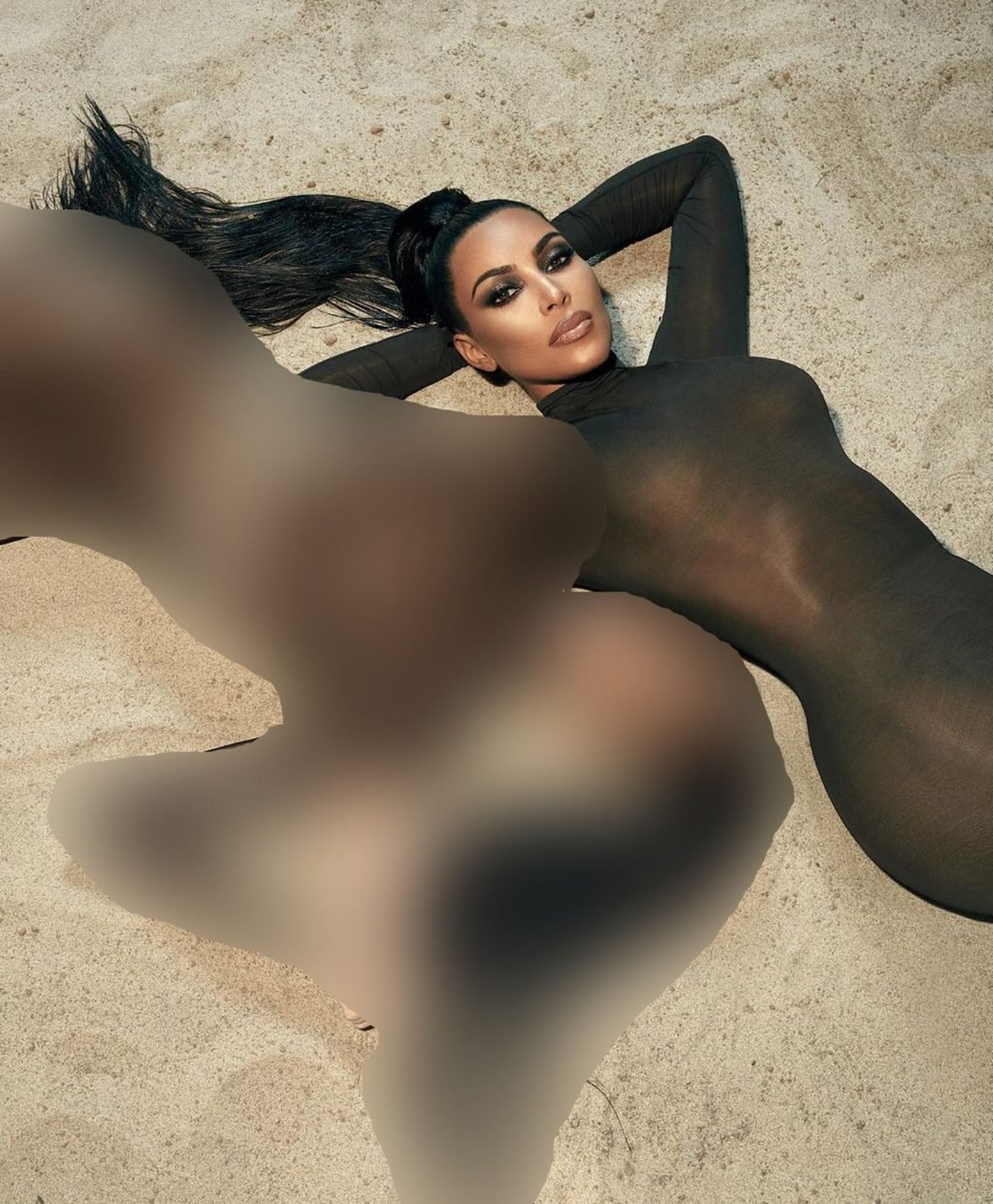 Kim kardashians nude ass