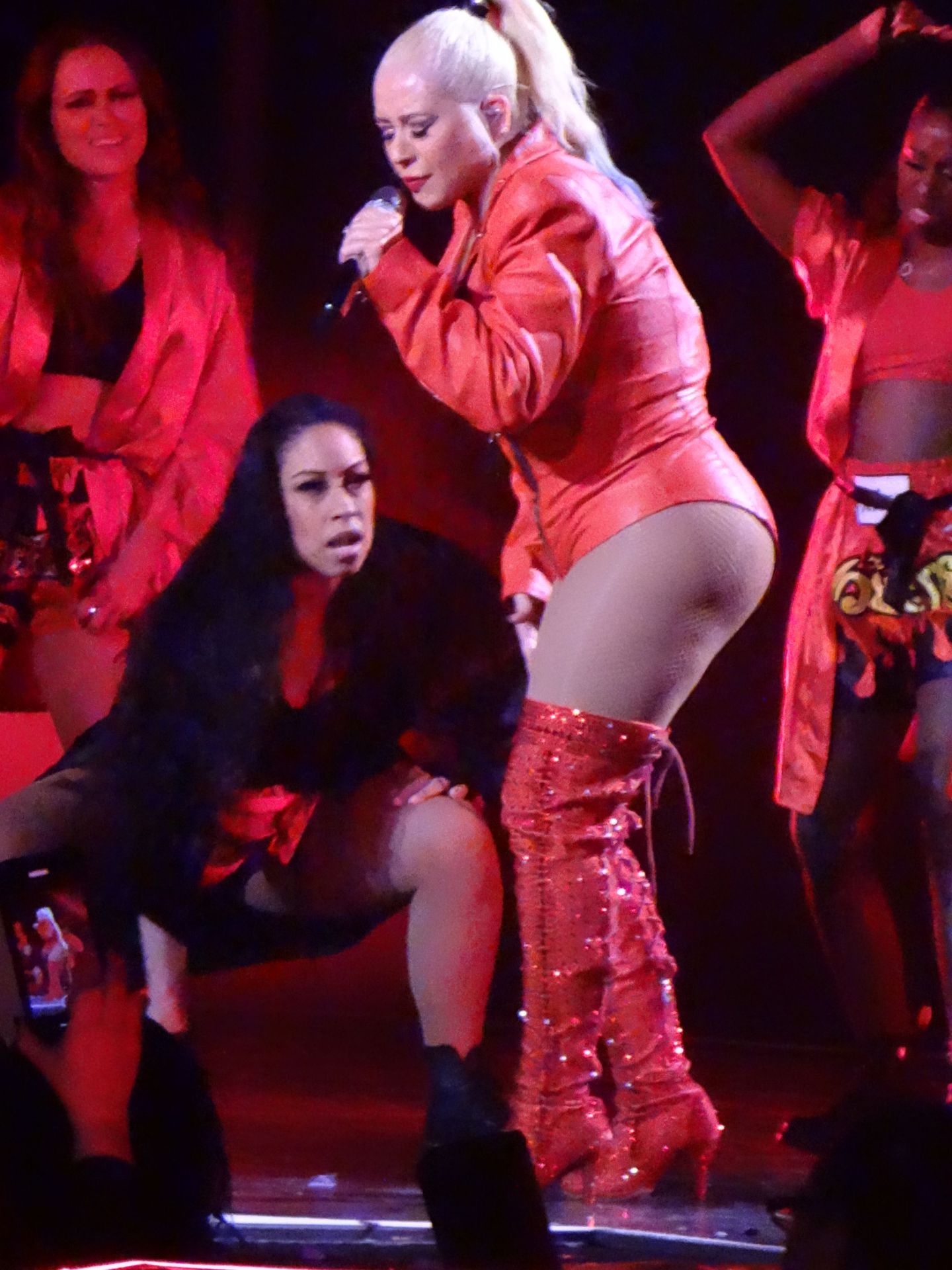 Christina Aguilera Dildo Performance