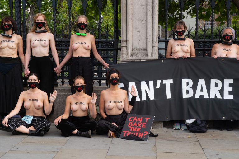 Extinction Rebellion Parliament Protest Nude Photos Thefappening