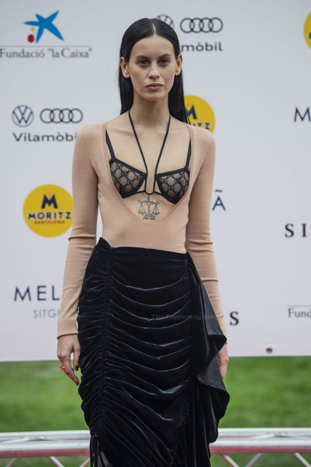 Milena Smith Shows Off Her Nude Tits At The Sitges Film Festival