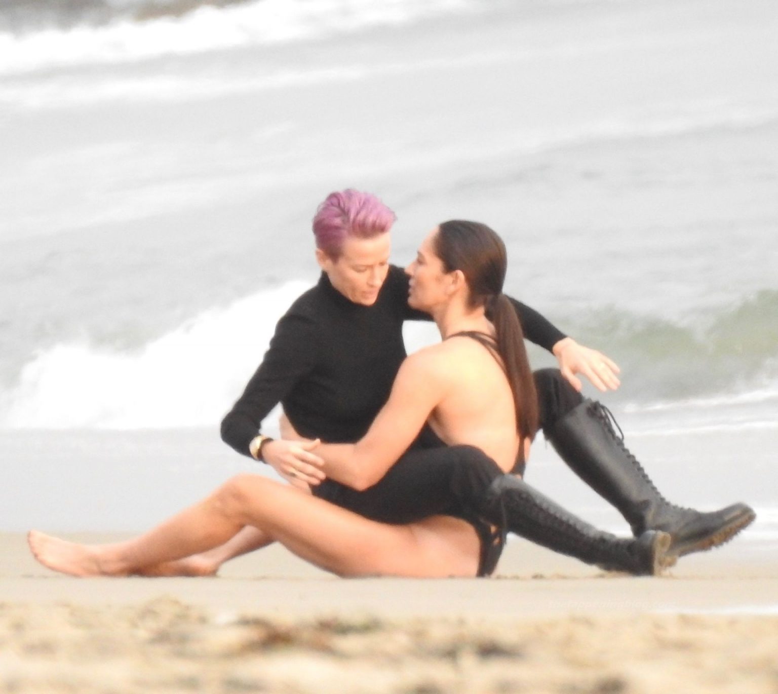 Megan Rapinoe Sue Bird Celebrate Engagement In Malibu Photos