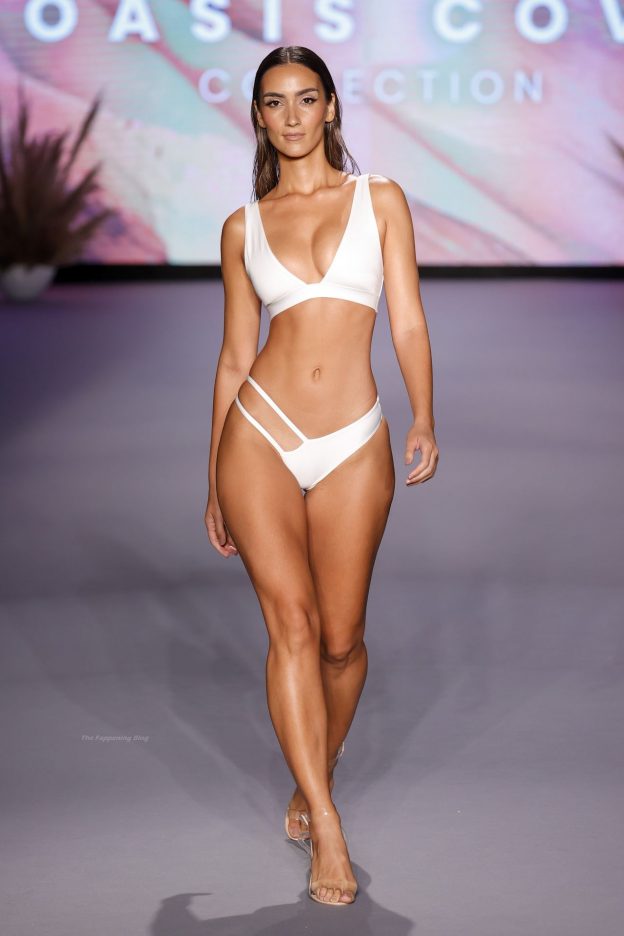 Priscilla Ricart Shows Off Her Fit Body At The Oh Polly Bikini Show