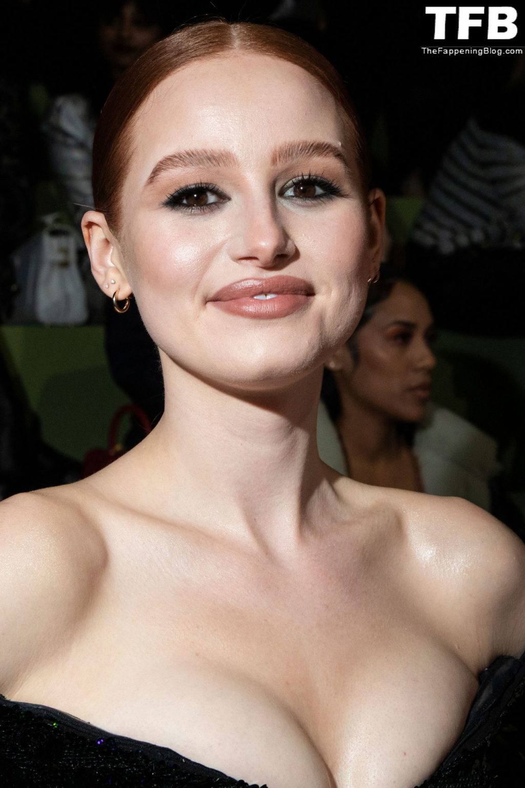 Free Scenes Madelaine Petsch Shows Off Her Nice Cleavage During Paris