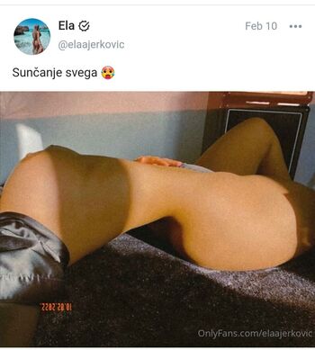 Ela Jerkovic / elaajerkovic Nude Leaks OnlyFans Photo 2