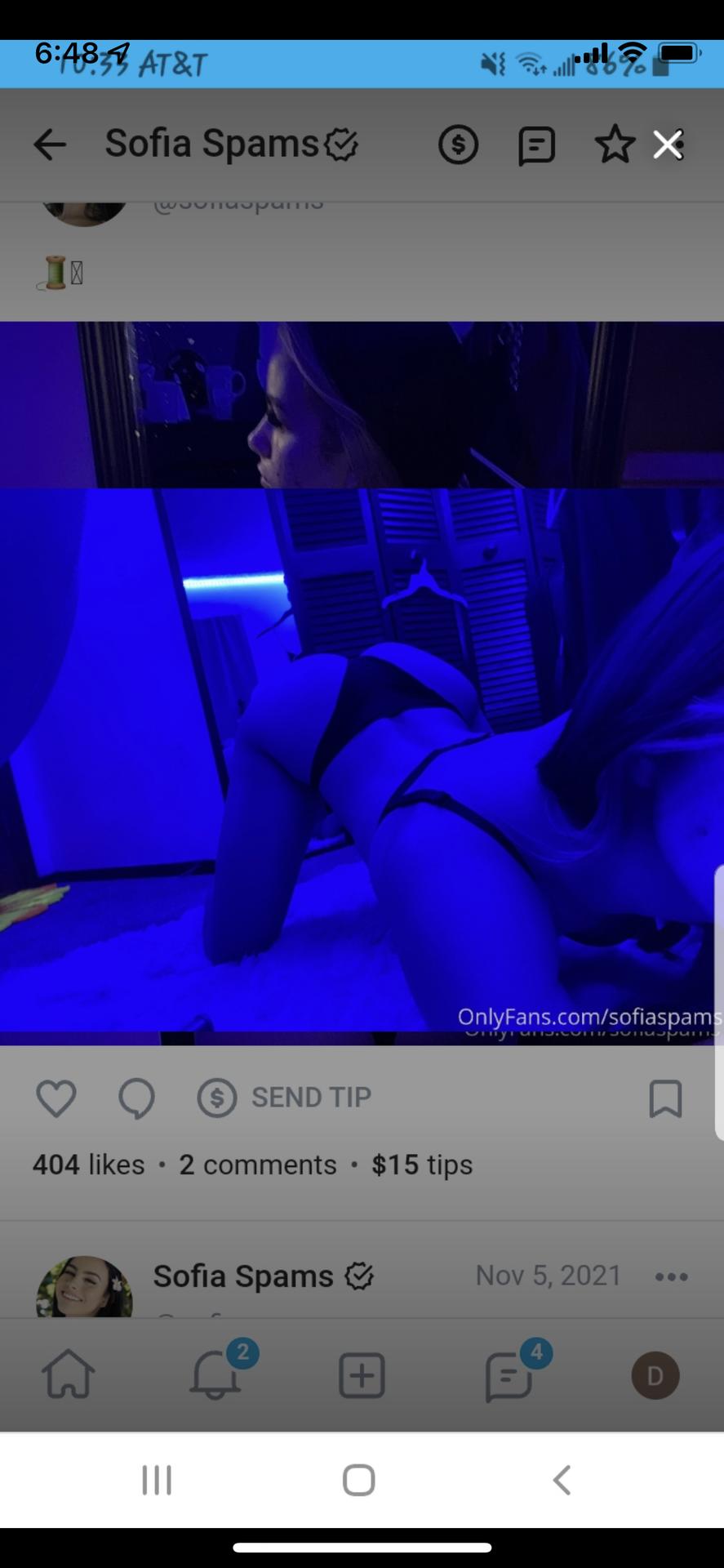 Sofia spams leaked onlyfans