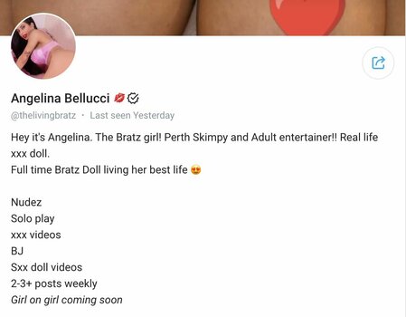 Angelina Bellucci / Sherry Belinda / miss_angelinabellucci / thelivingbratz Nude Leaks OnlyFans Photo 17