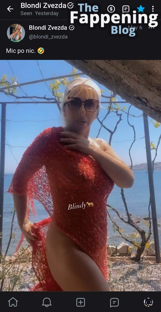 Blondi Zvezda Suzana Perovic Blondizvezda Blondizvezdarijalitija Nude Leaks Onlyfans 