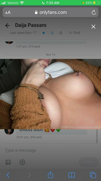 Dpiyams / Daija Passaro / Princessyams / fatherdaija Nude Leaks OnlyFans Photo 7
