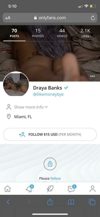 Draya Banks Nude Leaks Photo 7