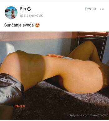 Ela Jerkovic / elaajerkovic Nude Leaks OnlyFans Photo 9