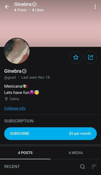 Ginebra / ginnf Nude Leaks OnlyFans Photo 8