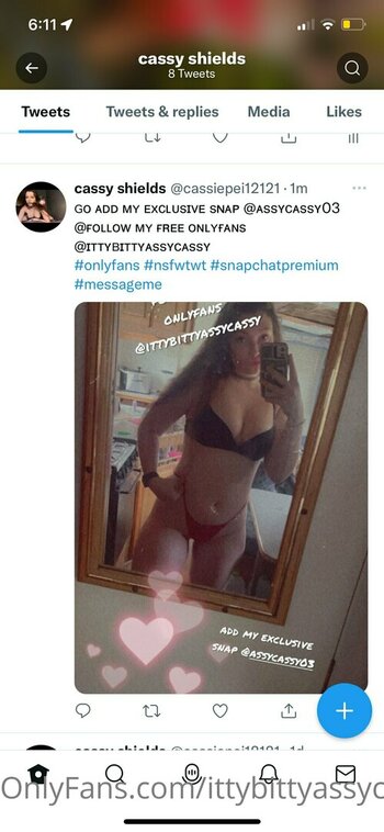 ittybittyassycassy Nude Leaks Photo 7
