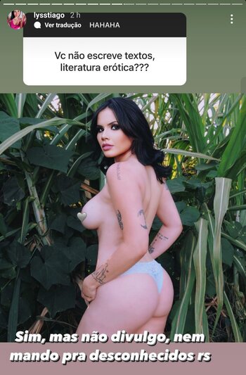 Lara Lyss Tiago / lysstiago Nude Leaks Photo 1