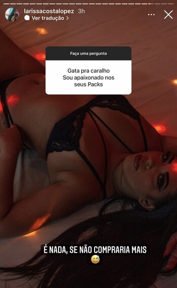 Larissa Lopes / larissacostalopez Nude Leaks Photo 1