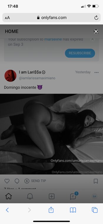 Larissa Máximo / Iamlarissamaximiano Nude Leaks Photo 1