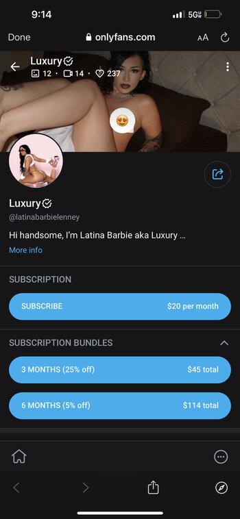 latinabarbielenney / Luxary / luxury Nude Leaks OnlyFans Photo 2