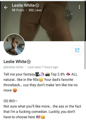 Leslie White / lesliee.white Nude Leaks OnlyFans Photo 1