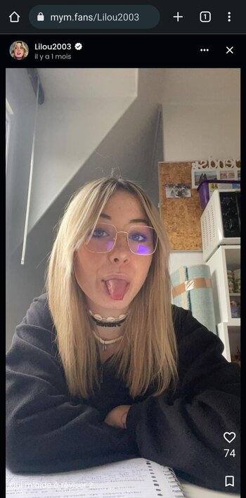 Lilou2003 / lilou.ma2003 / liloufrenchy Nude Leaks OnlyFans Photo 15