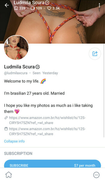 Ludmila Scura / Ludmilamontaghini / ludmilaxcura Nude Leaks OnlyFans Photo 8