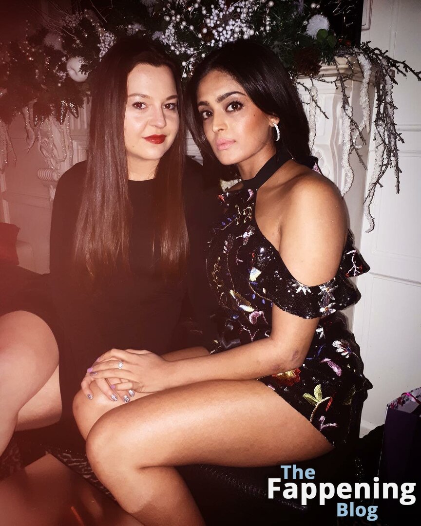 Mandeep Dhillon's playful expression