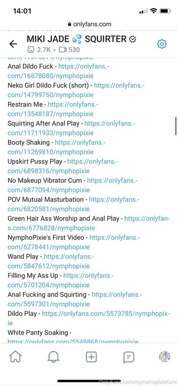 nymphopixiefans Nude Leaks Photo 14