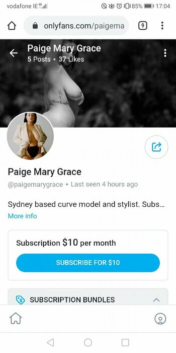 Paige Mary Grace / paigemarygrace Nude Leaks Photo 15