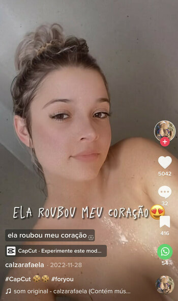 Rafaela Calza / Rafa Calza Tiktok / calzarafaela Nude Leaks Photo 1