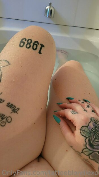tattooblondiexo Nude Leaks Photo 29