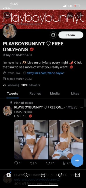 Taylor Marie / TaylorD04516481 / i.taylormarie / playboybunnyt2 Nude Leaks OnlyFans Photo 11