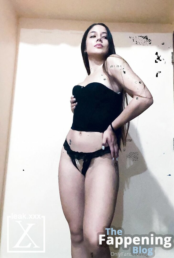 Tefy Sanchez in a state of ecstasy