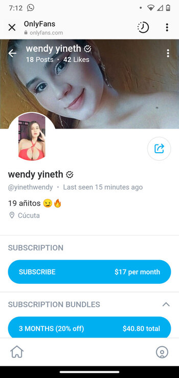Wendy Yineth / wiyi_we / yinetwendy Nude Leaks OnlyFans Photo 17