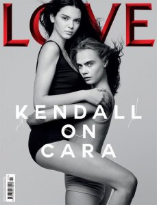 Kim Kardashian & Cara Delevingne & Kendall Jenner from Love Magazine 02.jpg