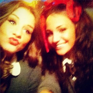 Brooke Vincent tweets a picture of her and Michelle Keegan on Kym Marsh's hen night (1).jpeg