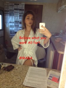 Sarah Hyland in a Robe Pic 1.jpg