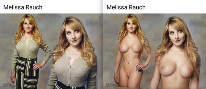 Melissa Rauch Nude Fakes