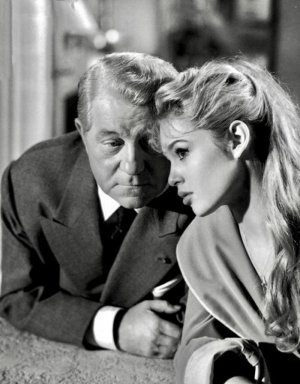 Brigitte Bardot and Jean Gabin in &Atilde;&Acirc;Love is my profession&Atilde;&Acirc;, 1958.jpg