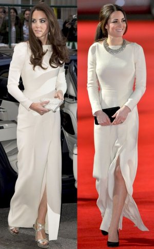 Kate Middleton Recycles White Roland Mouret Gown for Mandela Premiere in London - E! Online.jpeg