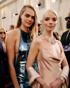 Anya Taylorjoy and Cara Delevingne At The Golden 010.jpg