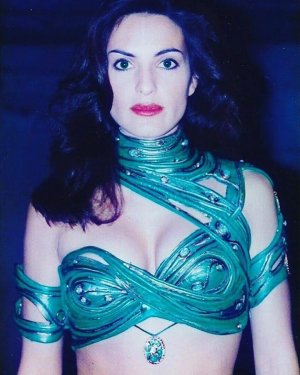 Mariska Hargitay as Dulcea in 'MMPR The Movie' (1995) - a few surviving pics before she was fi...jpg