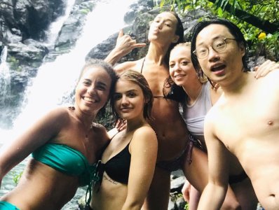 Lucy Hale and Maggie Q - on the set of Fantasy Island 95155888_lucy-4.jpg