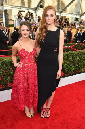 Maisie Williams and Sophie Turner Glamour UK Interview 2019.jpg