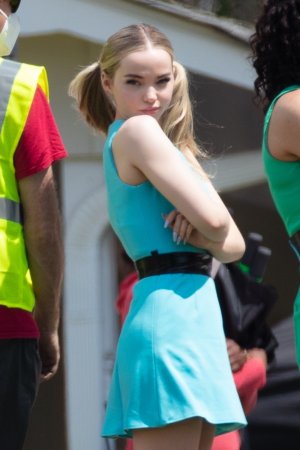 Dove Cameron - filming 'Powerpuff Girls' in Atlanta pg__1_.jpg