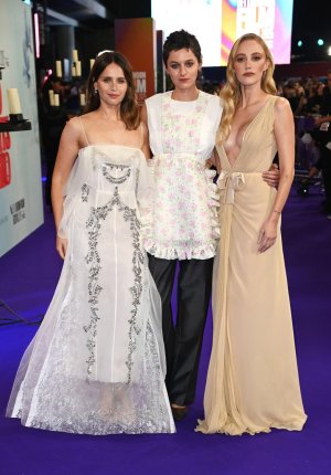 Felicity Jones, Emma Corrin and Maika Monroe_at_100_Nights_of_Hero_-_The_69th_BFI_London_Film_...jpg
